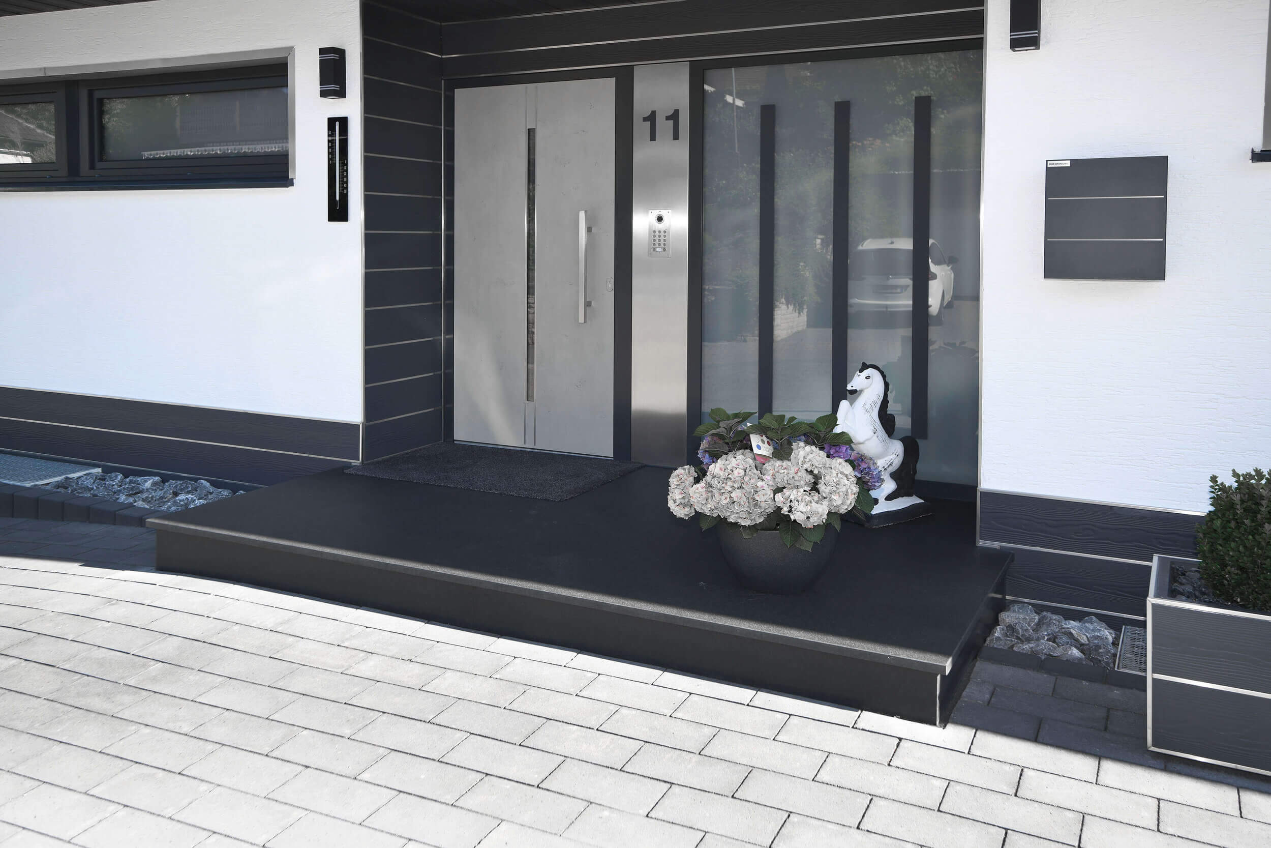 Nero Assoluto geflammt