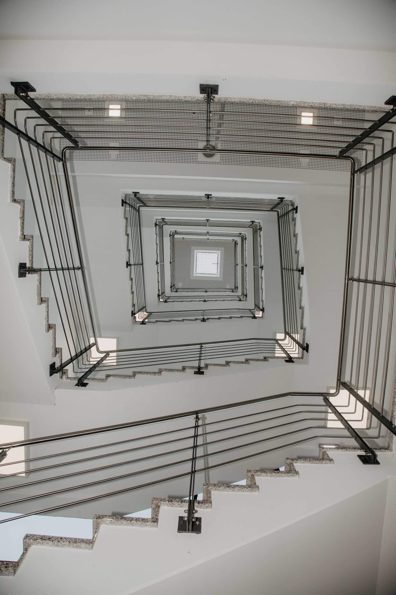 Treppe Ansicht von unten